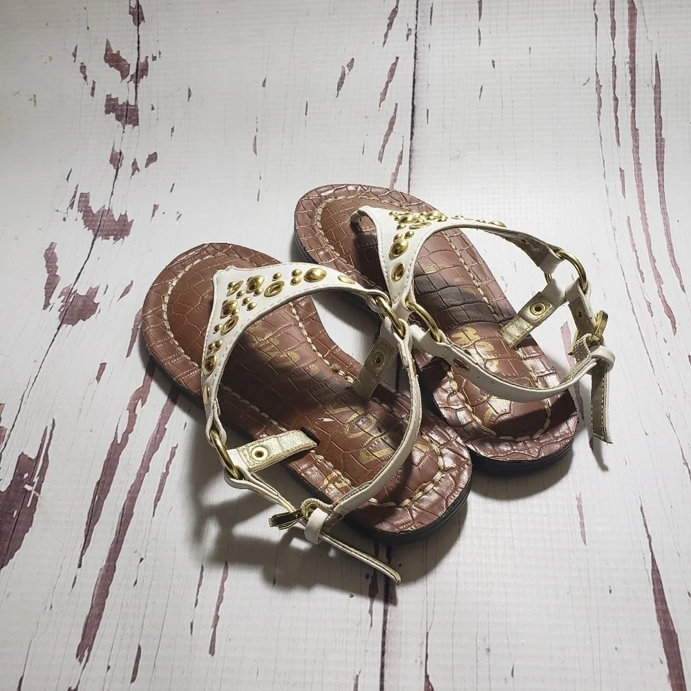 Sam Edelman t-strap tong girls sandals 11